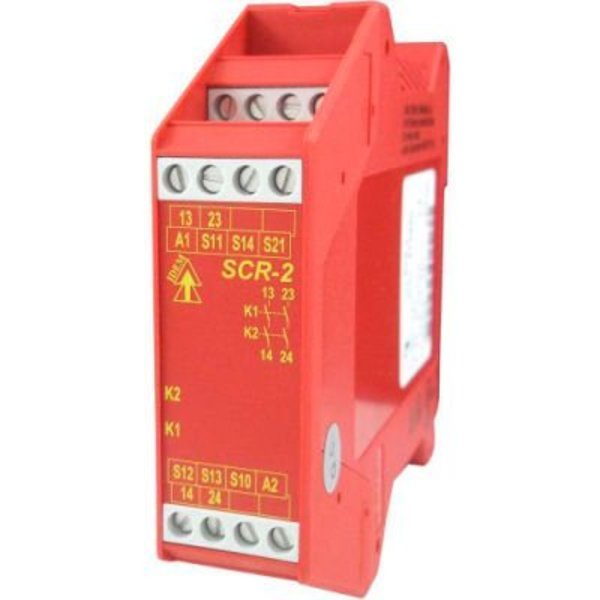 Idem Safety Switches Usa IDEM SCR-2 Relay-Std Screw Terminals, RD 180001